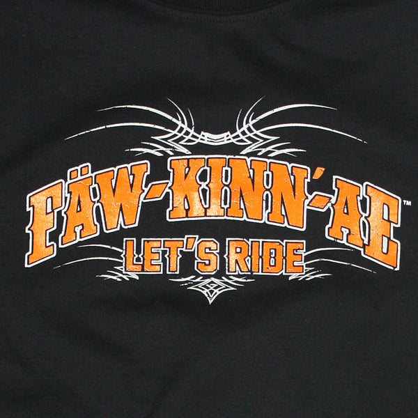 FAWKINNAE Let's Ride - Men's Pinstripe Long-sleeve Shirt