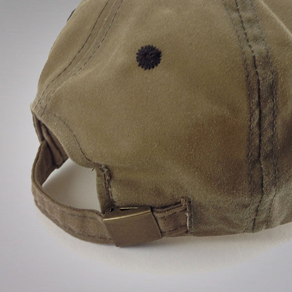 Waterproof hunting fishing cap - waxed canvas, Fawkinnae